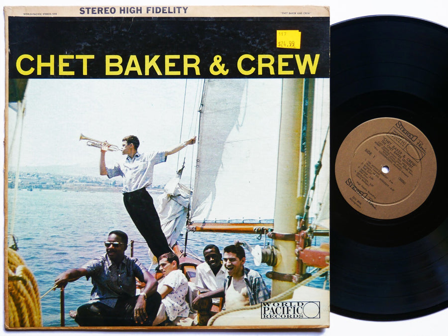 CHET BAKER & Crew WORLD PACIFIC RECORDS WP-1224 US 1958 DG ST JAZZ Bobby Timmons