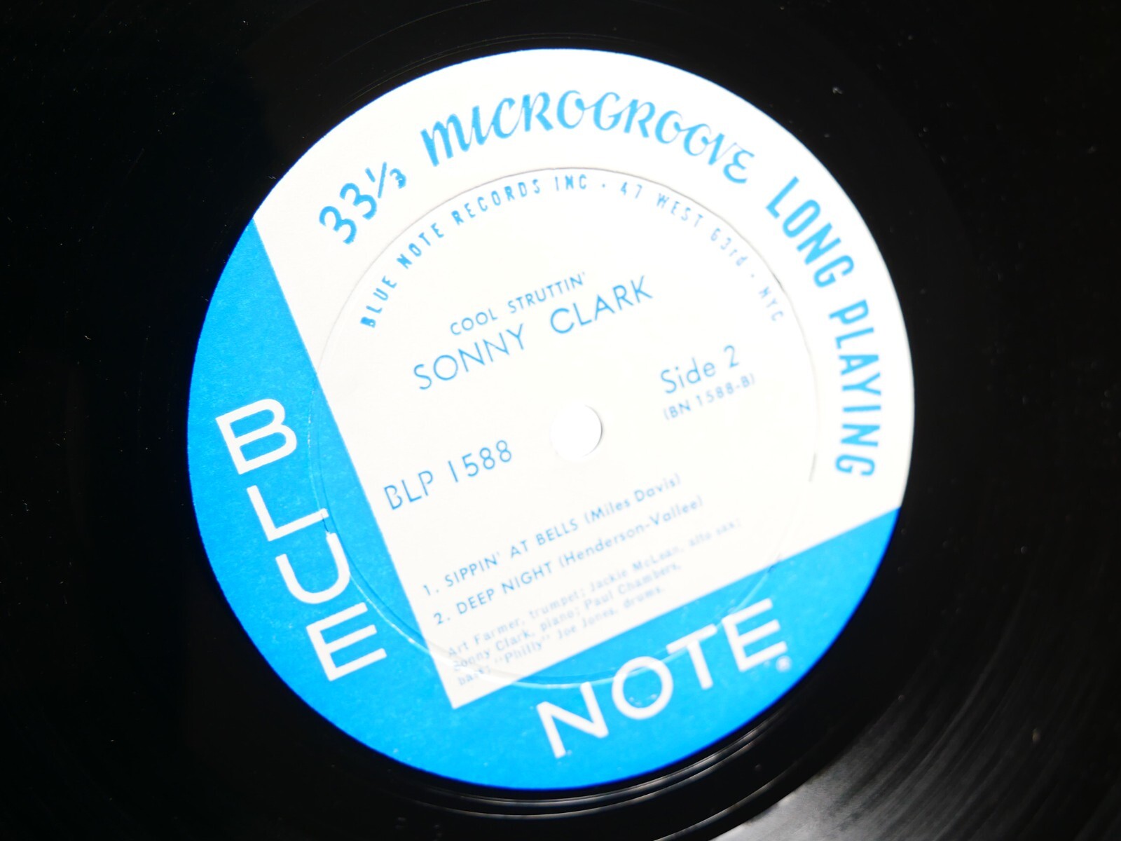 SONNY CLARK Cool Struttin' LP BLUE NOTE BLP 1588 RVG DG EAR MONO Jackie McLean