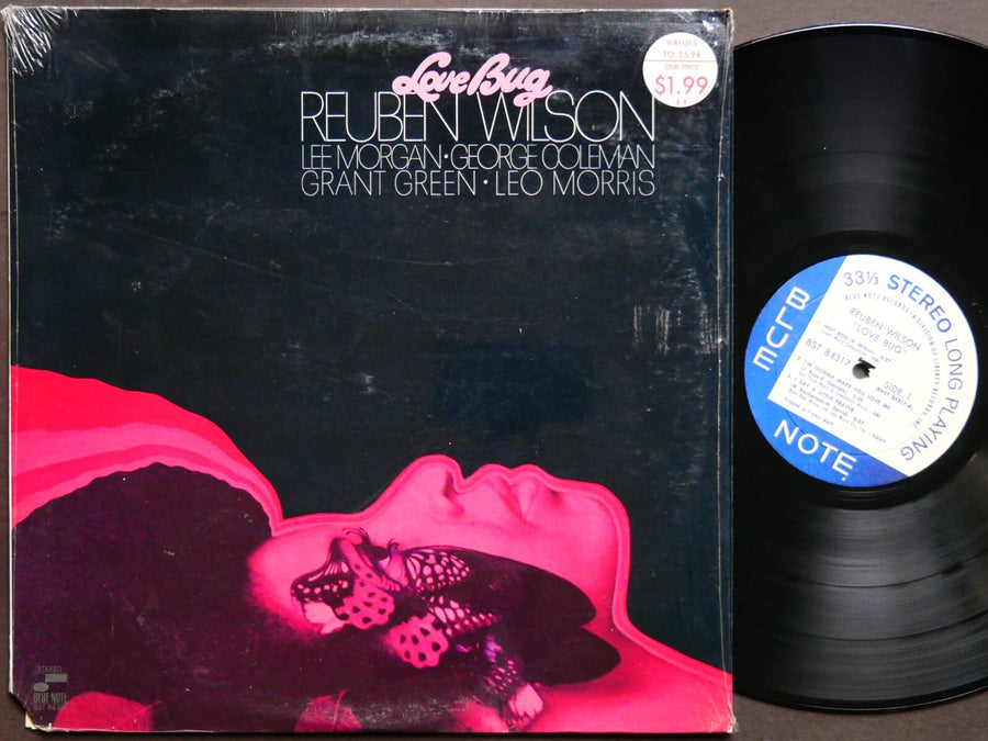 REUBEN WILSON Love Bug LP BLUE NOTE BST 84317 US 1969 RVG Grant Green Lee Morgan