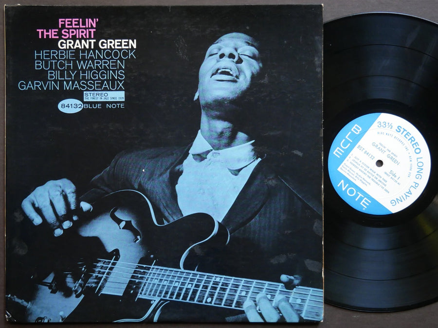 GRANT GREEN Feelin' The Spirit LP BLUE NOTE 84132 US 1963 NY EAR Herbie Hancock