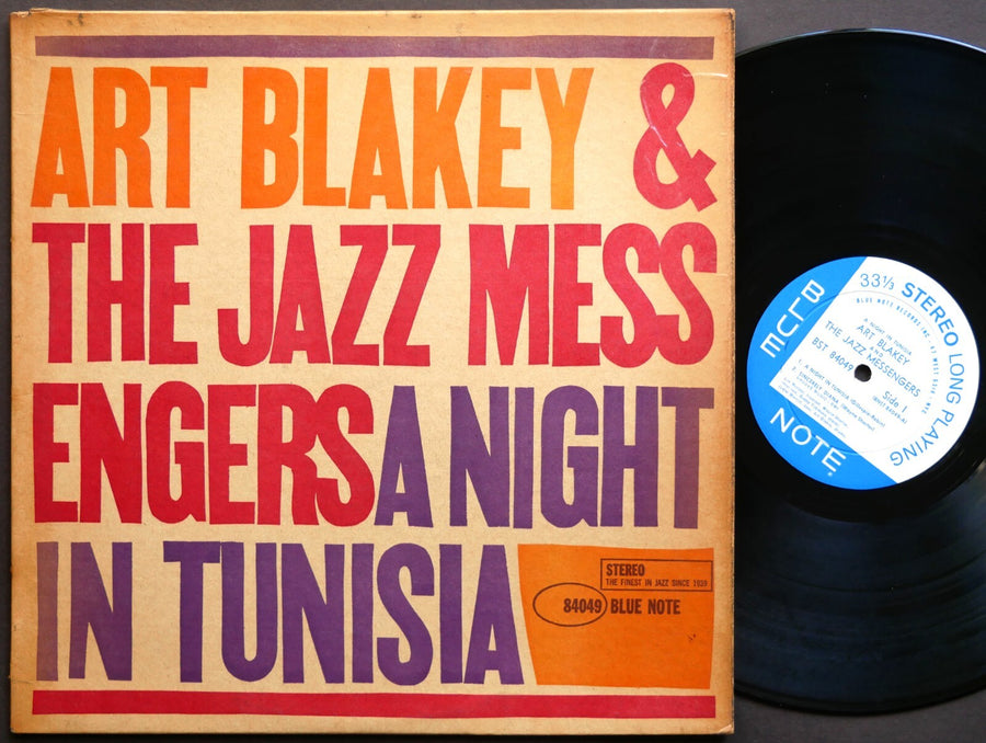 ART BLAKEY A Night In Tunisia LP BLUE NOTE 84049 EAR ST Lee Morgan Wayne Shorter