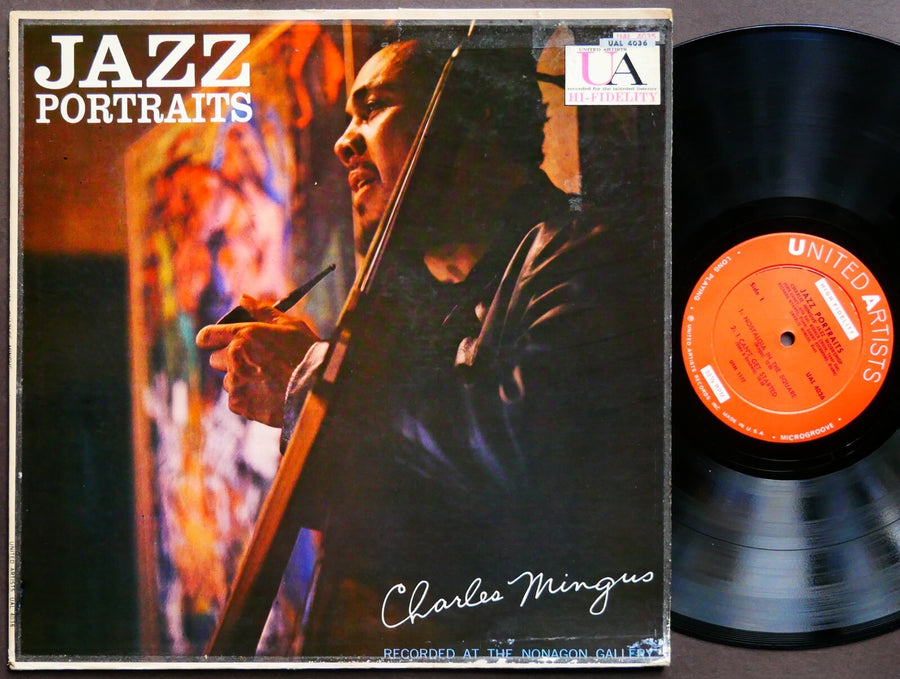CHARLES MINGUS Jazz Portraits LP UNITED ARTISTS UAL 4036 DG MONO Booker Ervin