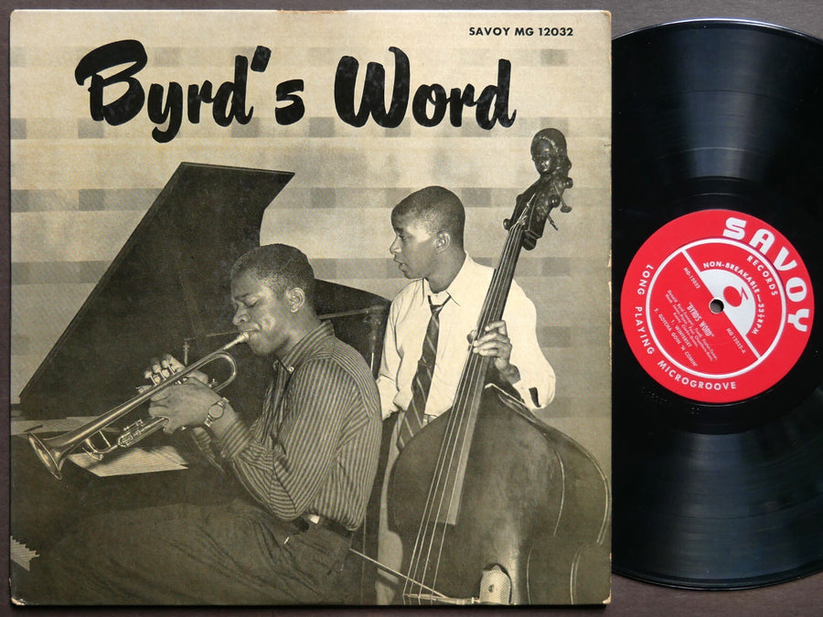 DONALD BYRD Byrd's Word LP SAVOY MG 12032 US 1956 RVG DG MONO Kenny Clarke VG+