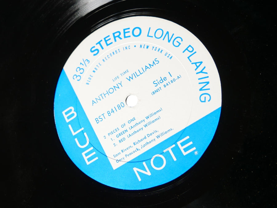 ANTHONY WILLIAMS Life Time LP BLUE NOTE BST 84180 US 1964 NY RVG Herbie Hancock