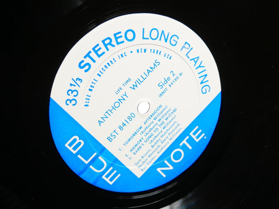 ANTHONY WILLIAMS Life Time LP BLUE NOTE BST 84180 US 1964 NY RVG Herbie Hancock