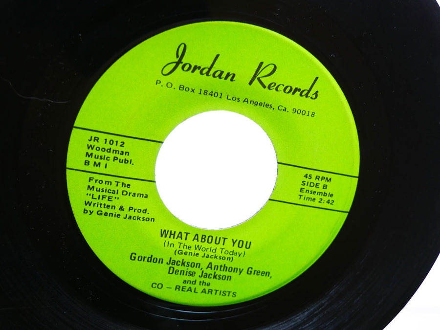 CO-REAL ARTISTS What About You 45 JORDAN RECORDS JR 1012 US 1974 Funk Breaks