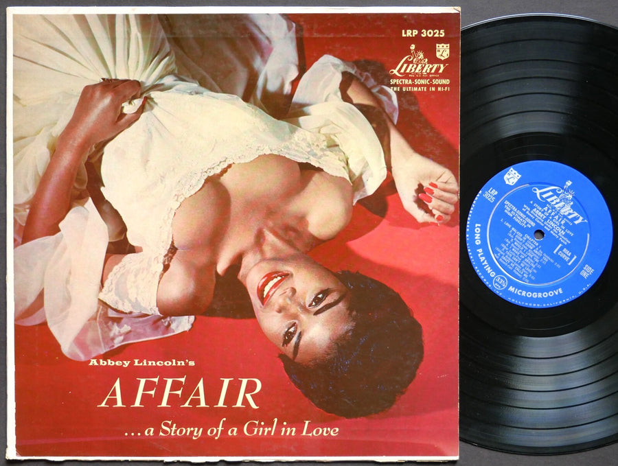 ABBEY LINCOLN Affair A Story Of A Girl In Love LP LIBERTY LRP-3025 US 1957 MONO