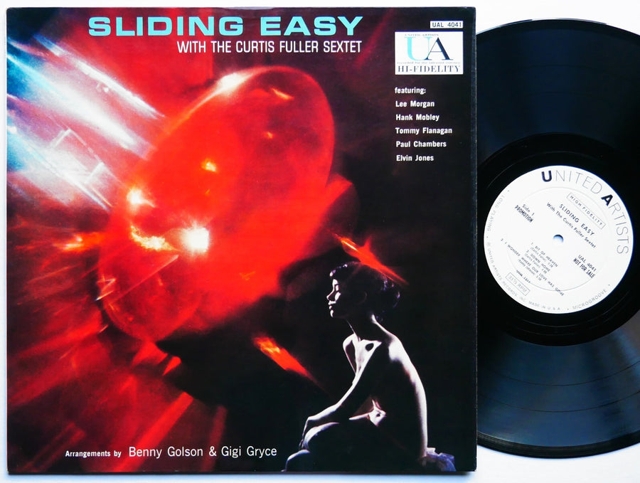 CURTIS FULLER Sliding Easy LP UNITED ARTISTS UAL4041 MONO Hank Mobley Lee Morgan