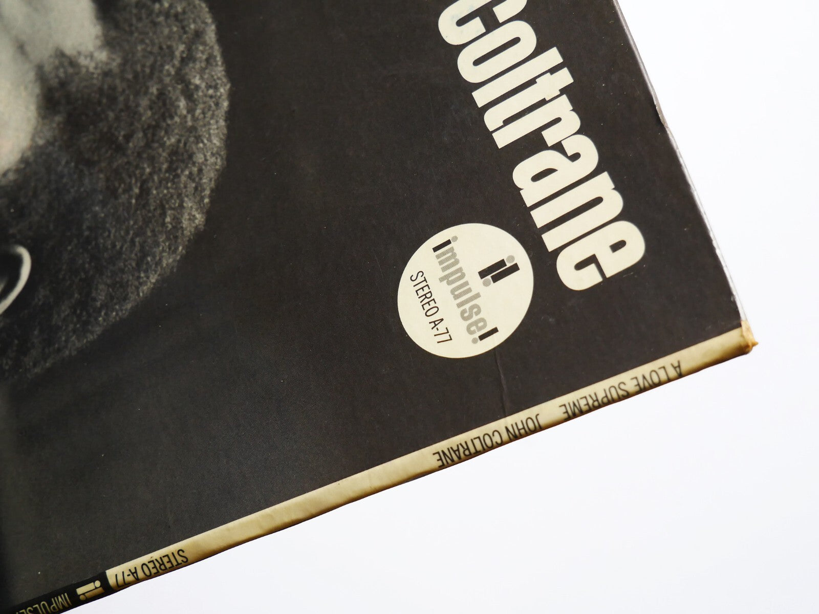 JOHN COLTRANE A Love Supreme LP IMPULSE! AS-77 US 1967 JAZZ RVG Elvin Jones VG+