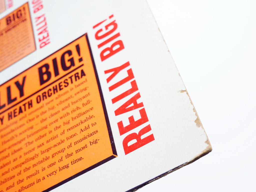 JIMMY HEATH Really Big! LP RIVERSIDE RLP 1188 JAZZ Tommy Flanagan Pat Patrick