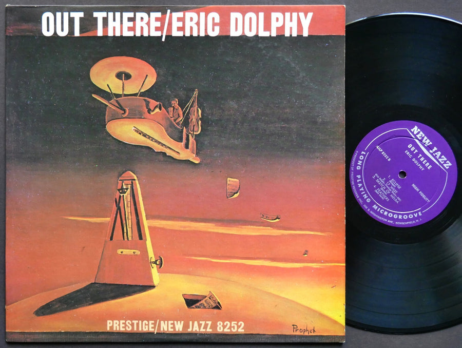 ERIC DOLPHY Out There LP NEW JAZZ NJLP 8252 US 1961 RVG DG MONO Roy Haynes