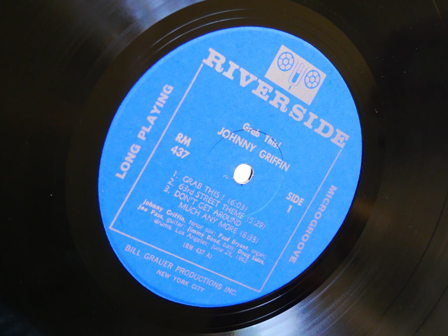 JOHNNY GRIFFIN Grab This! LP RIVERSIDE RECORDS RM 437 US 1962 MONO JAZZ Joe Pass