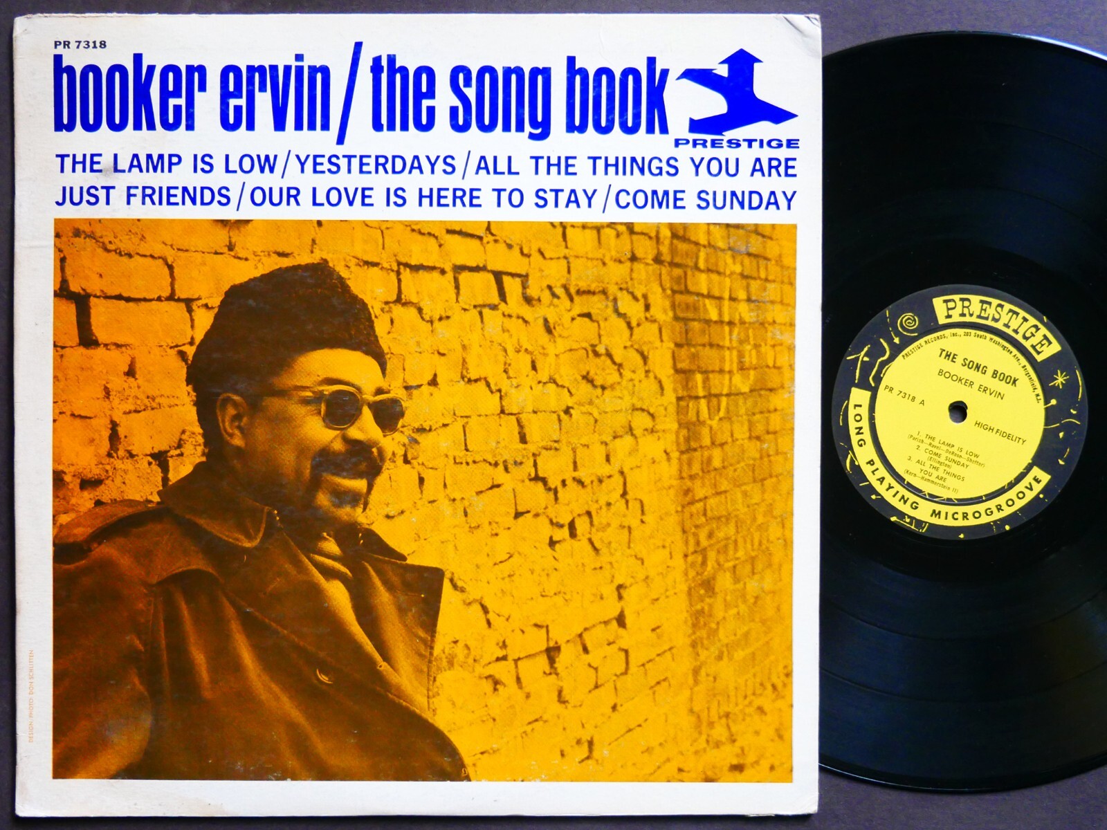 BOOKER ERVIN The Song Book LP PRESTIGE PR 7318 US 1964 RVG MONO Tommy Flanagan