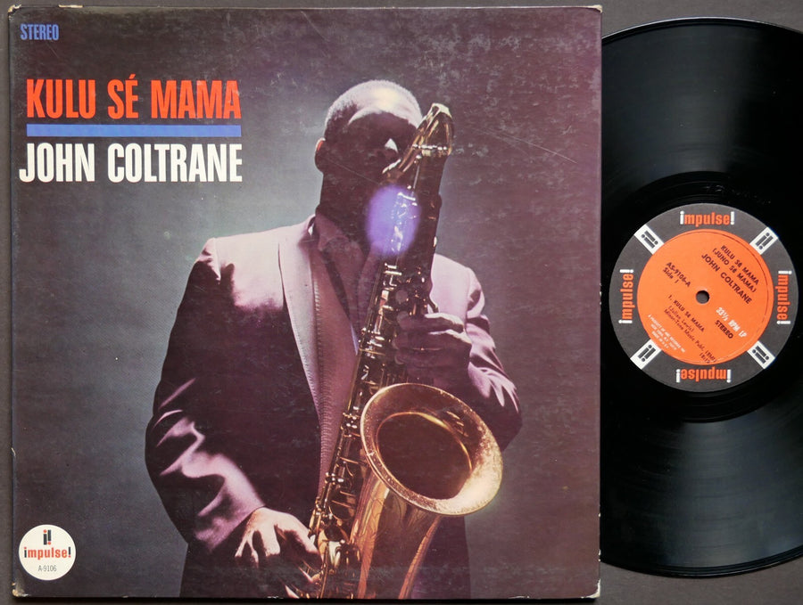 JOHN COLTRANE Kulu Se Mama LP IMPULSE! AS-9106 US 1967 RVG ST Pharoah Sanders