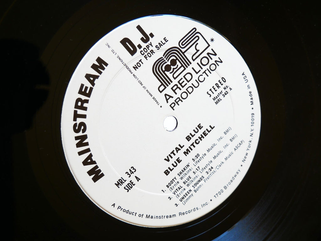 BLUE MITCHELL Vital Blue LP MAINSTREAM MRL 343 Joe Henderson Walter Bishop, Jr.