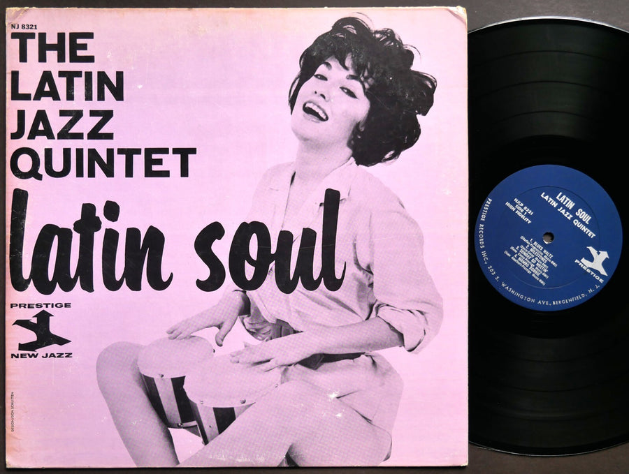 THE LATIN JAZZ QUINTET Latin Soul LP PRESTIGE NEW JAZZ NJLP 8321 US '65 RVG MONO