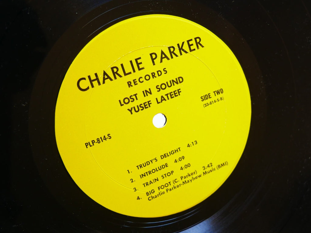 YUSEF LATEEF Lost In Sound LP CHARLIE PARKER RECORDS PLP-814-S US 1962 JAZZ