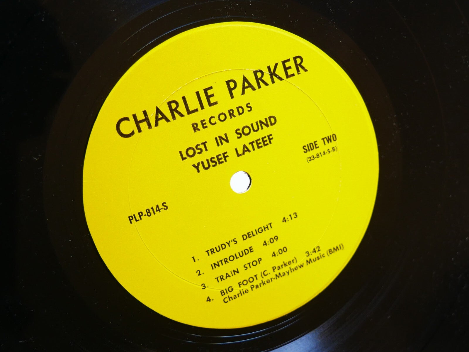 YUSEF LATEEF Lost In Sound LP CHARLIE PARKER RECORDS PLP-814-S US 1962 JAZZ
