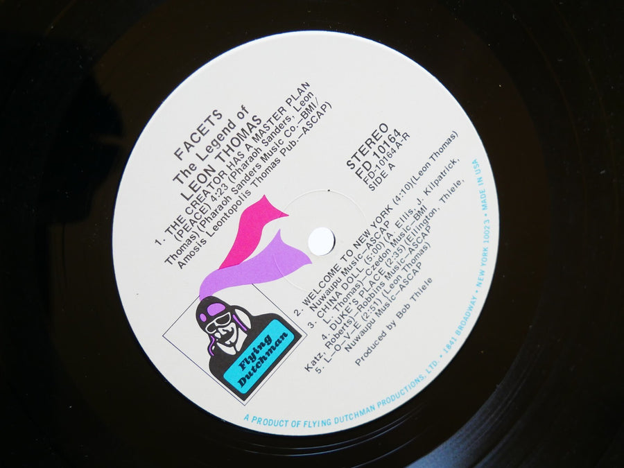LEON THOMAS Facets - The Legend Of LP FLYING DUTCHMAN FD-10164 US 1973 Jazz Funk