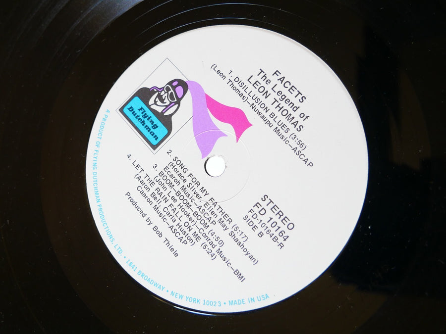 LEON THOMAS Facets - The Legend Of LP FLYING DUTCHMAN FD-10164 US 1973 Jazz Funk