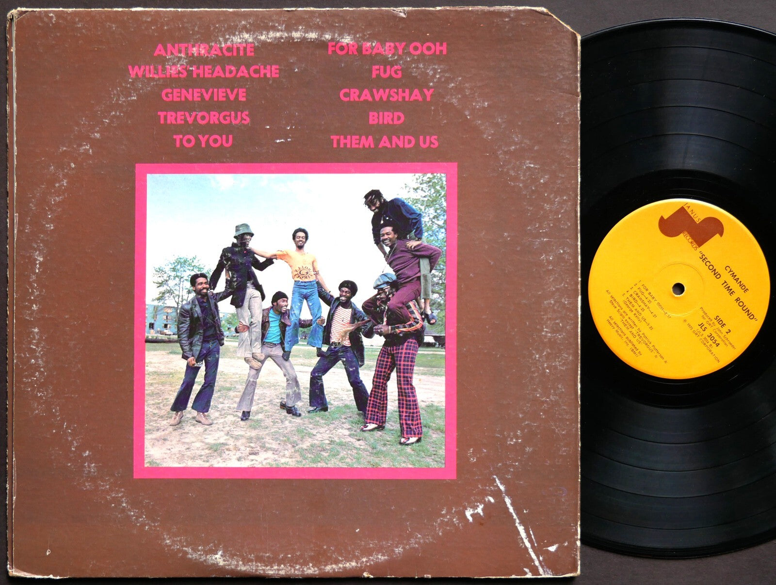 CYMANDE Second Time Round LP JANUS RECORDS JLS 3054 US 1973 Soul Funk