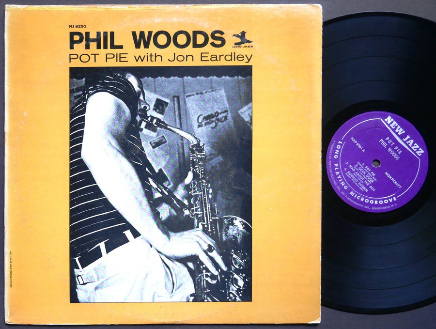 PHIL WOODS JON EARDLEY Pot Pie LP NEW JAZZ NJLP 8291 US 1963 RVG DG MONO