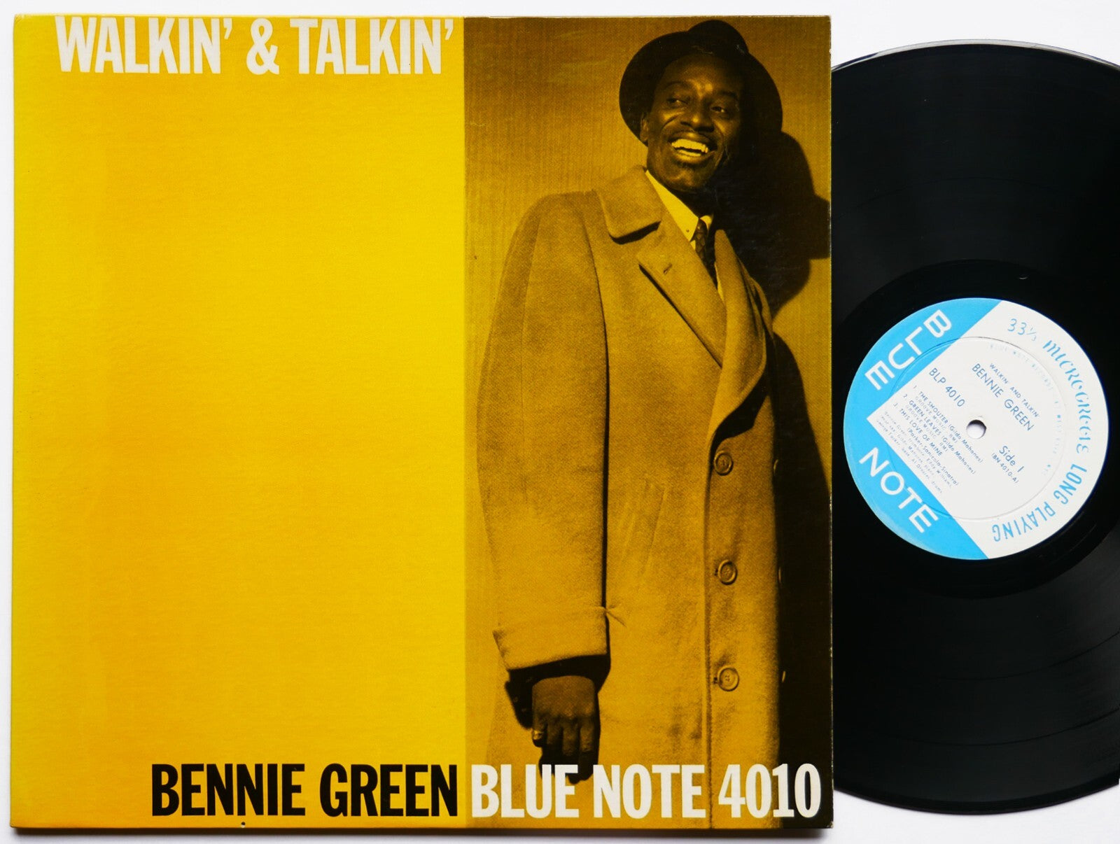 BENNIE GREEN Walkin' And Talkin' LP BLUE NOTE BLP 4010 US 1959 RVG EAR DG MONO