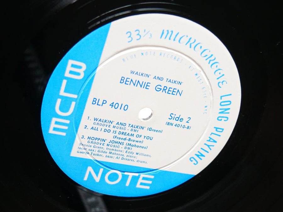 BENNIE GREEN Walkin' And Talkin' LP BLUE NOTE BLP 4010 US 1959 RVG EAR DG MONO