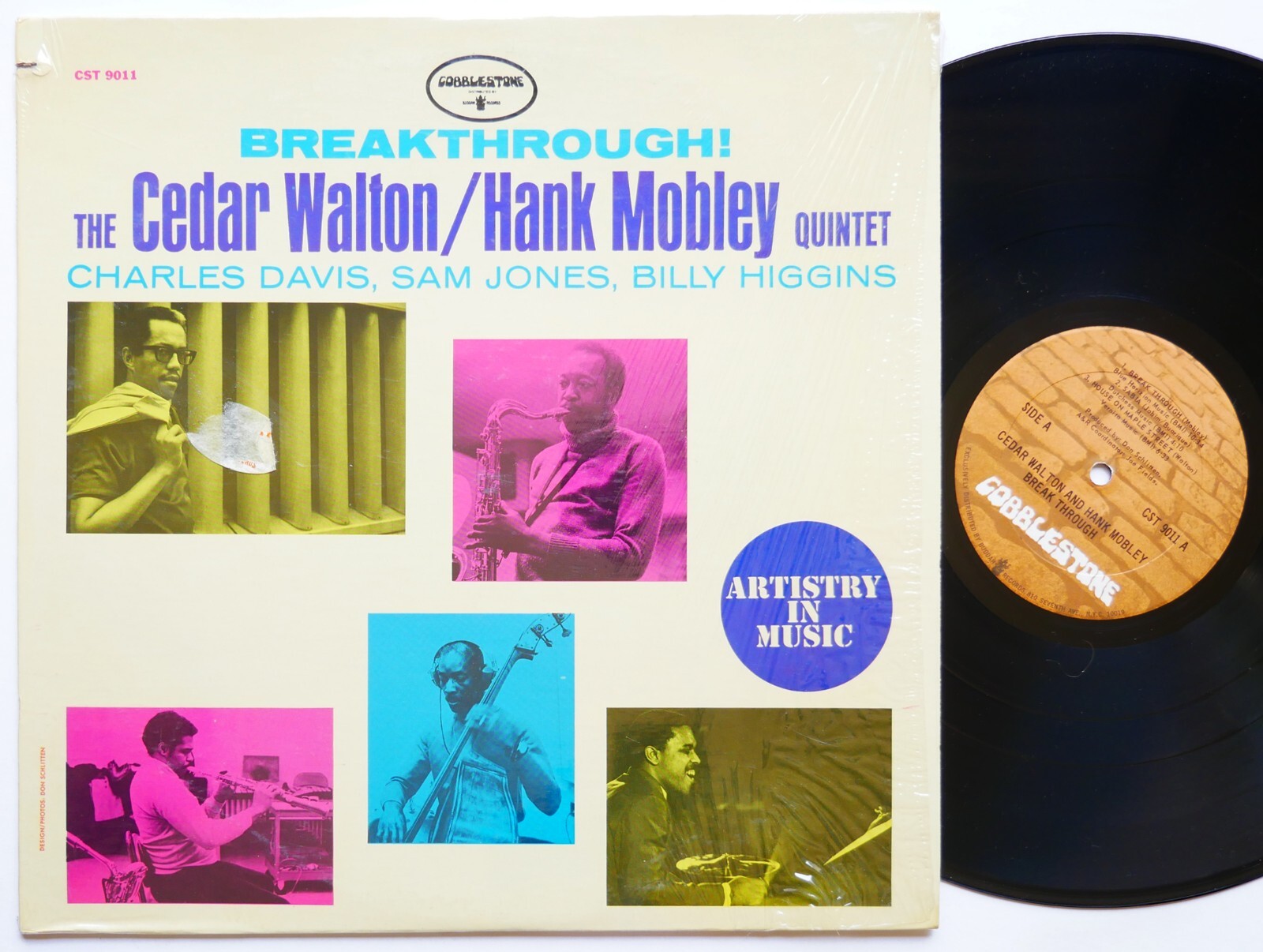 CEDAR WALTON / HANK MOBLEY Quintet Breakthrough LP COBBLESTONE CST 9011 US 1972