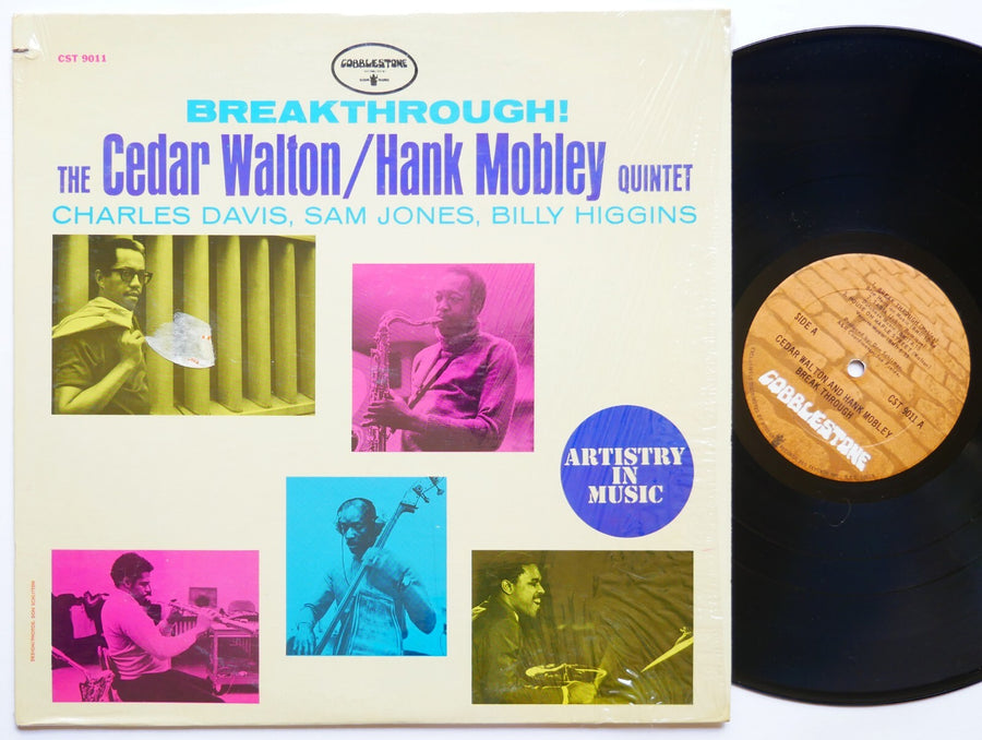 CEDAR WALTON / HANK MOBLEY Quintet Breakthrough LP COBBLESTONE CST 9011 US 1972
