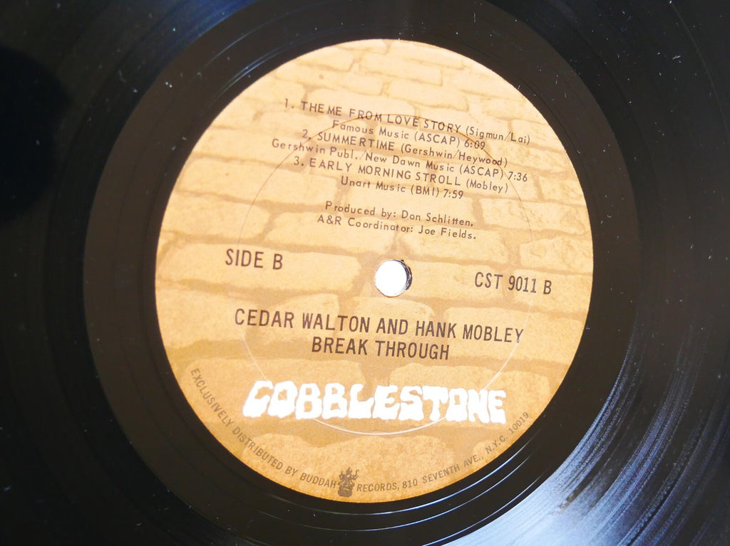 CEDAR WALTON / HANK MOBLEY Quintet Breakthrough LP COBBLESTONE CST 9011 US 1972