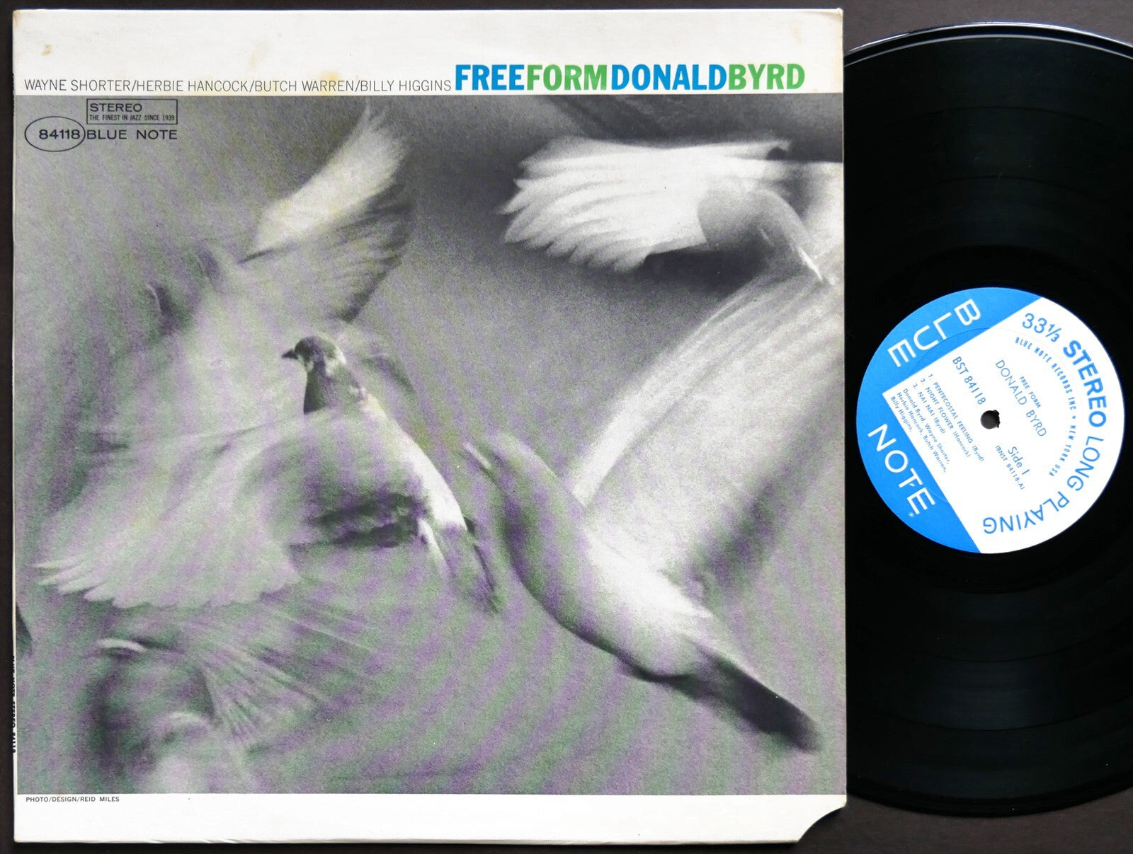 DONALD BYRD Free Form LP BLUE NOTE BST 84118 US 1966 NY RVG ST Herbie Hancock