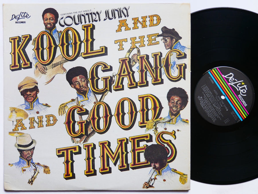 KOOL AND THE GANG Good Times LP DE-LITE RECORDS DEP-2012 US 1972 Jazz Funk
