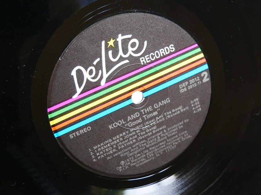 KOOL AND THE GANG Good Times LP DE-LITE RECORDS DEP-2012 US 1972 Jazz Funk