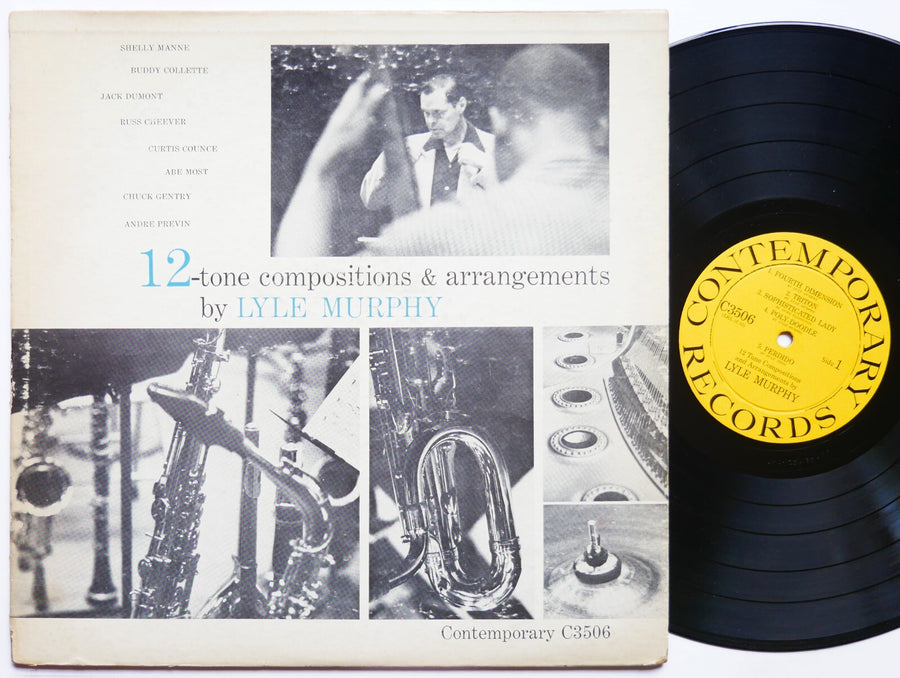 LYLE MURPHY 12-Tone Compositions & Arrangements LP CONTEMPORARY C3506 DG MONO