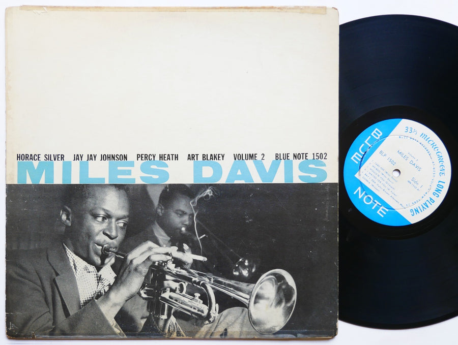 MILES DAVIS Volume 2 LP BLUE NOTE BLP 1502 US 1957 FLAT EAR MONO Jackie McLean