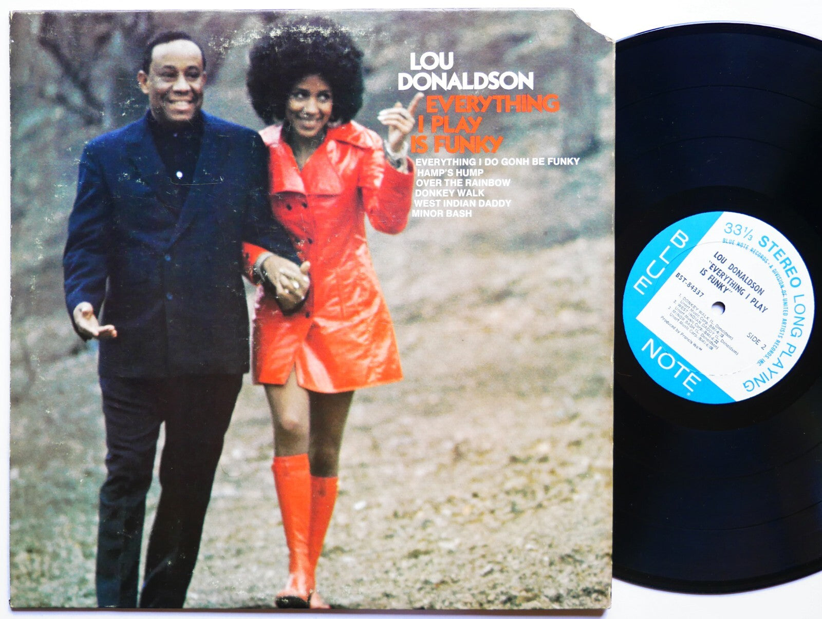 LOU DONALDSON Everything I Play Is Funky LP BLUE NOTE 84337 US 1971 Lonnie Smith