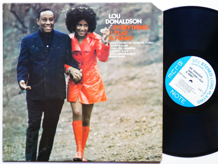 LOU DONALDSON Everything I Play Is Funky LP BLUE NOTE 84337 US 1971 Lonnie Smith