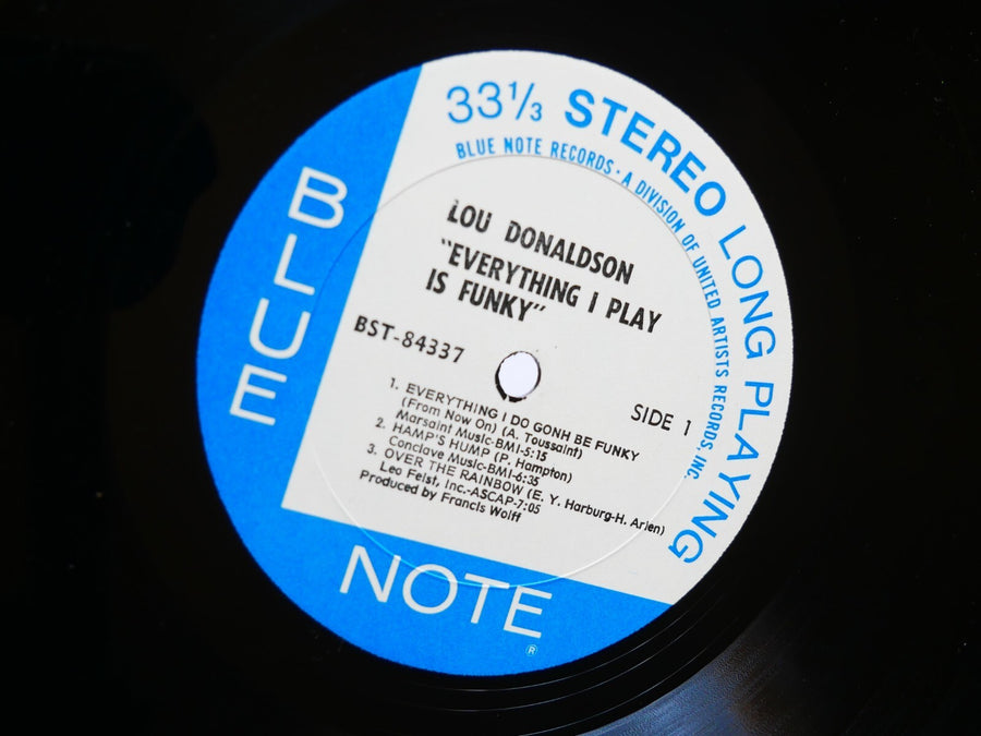 LOU DONALDSON Everything I Play Is Funky LP BLUE NOTE 84337 US 1971 Lonnie Smith