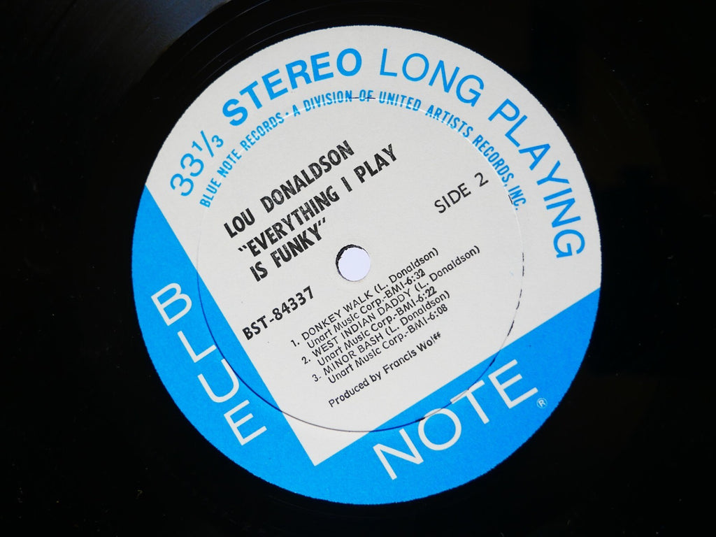 LOU DONALDSON Everything I Play Is Funky LP BLUE NOTE 84337 US 1971 Lonnie Smith