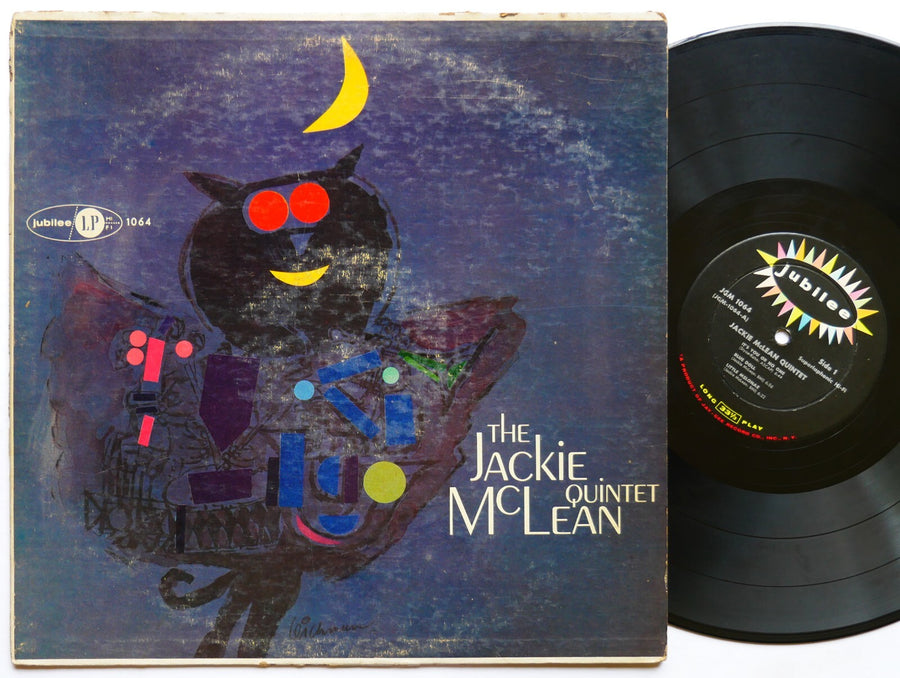 JACKIE MCLEAN Quintet LP JUBILEE JGM 1064 US '60 DG MONO Donald Byrd Mal Waldron