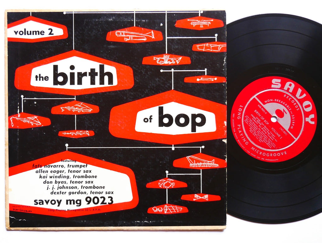 DEXTER GORDON FATS NAVARRO The Birth Of Bop Vol.2 LP SAVOY MG 9023 DG MONO 10"