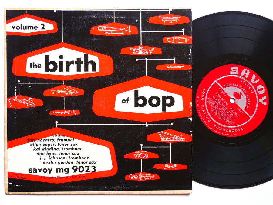 DEXTER GORDON FATS NAVARRO The Birth Of Bop Vol.2 LP SAVOY MG 9023 DG MONO 10"