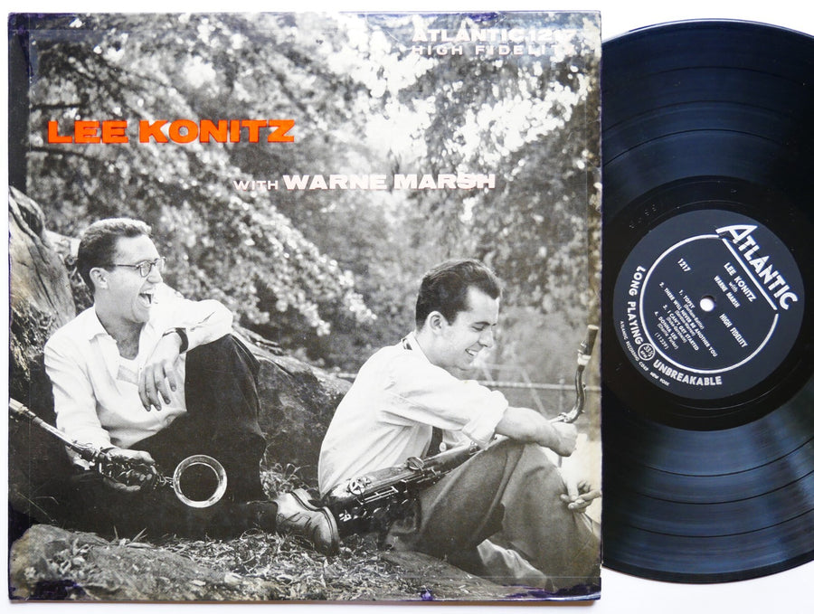 LEE KONITZ With WARNE MARSH Atlantic 1217 LP US 1955 DG MONO Oscar Pettiford