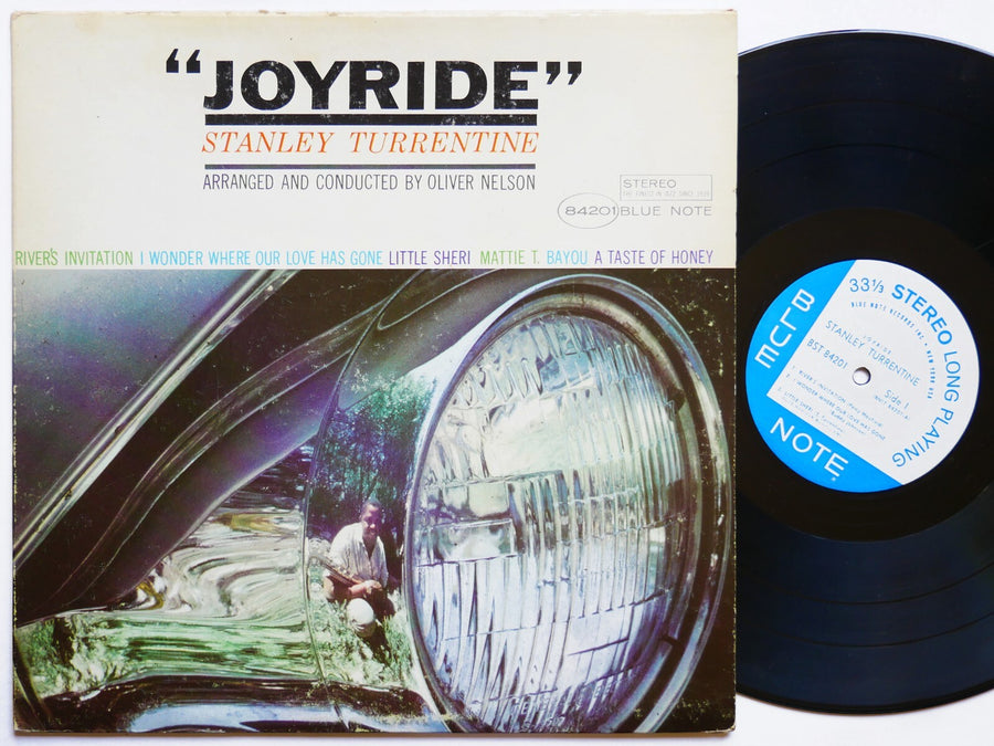 STANLEY TURRENTINE Joyride LP BLUE NOTE BST 84201 US 1965 NY EAR Herbie Hancock