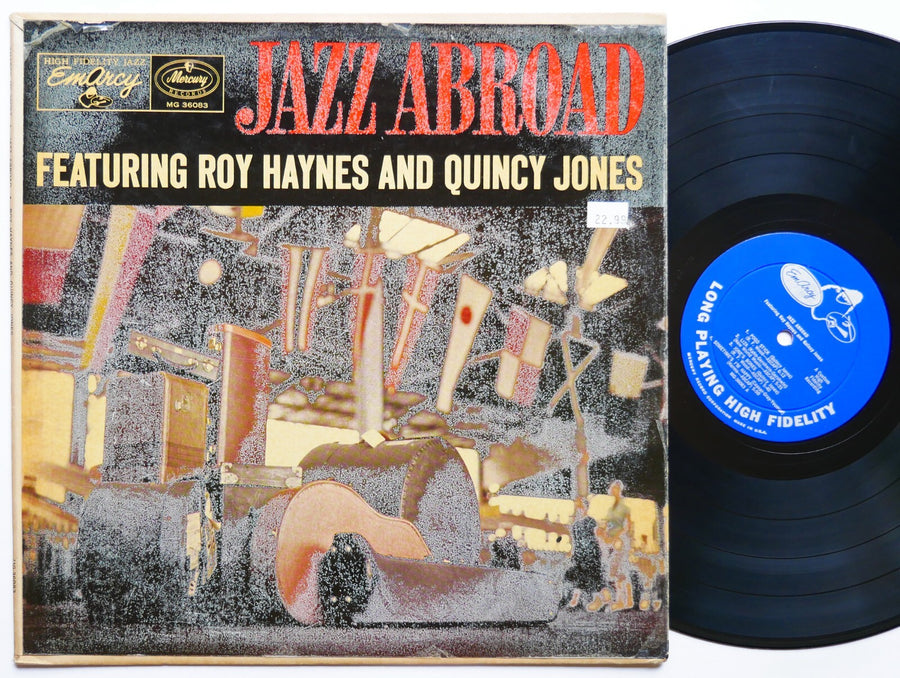 ROY HAYNES And QUINCY JONES Jazz Abroad LP EMARCY MG 36083 US 1957 Sahib Shihab