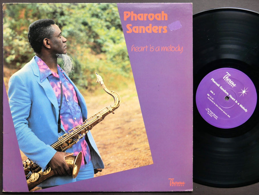 PHAROAH SANDERS Heart Is A Melody LP THERESA TR 118 US 1983 JAZZ Idris Muhammad