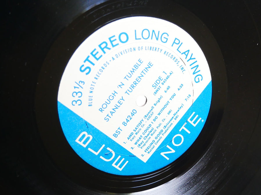 STANLEY TURRENTINE Rough 'N Tumble LP BLUE NOTE BST 84240 LIBERTY McCoy Tyner
