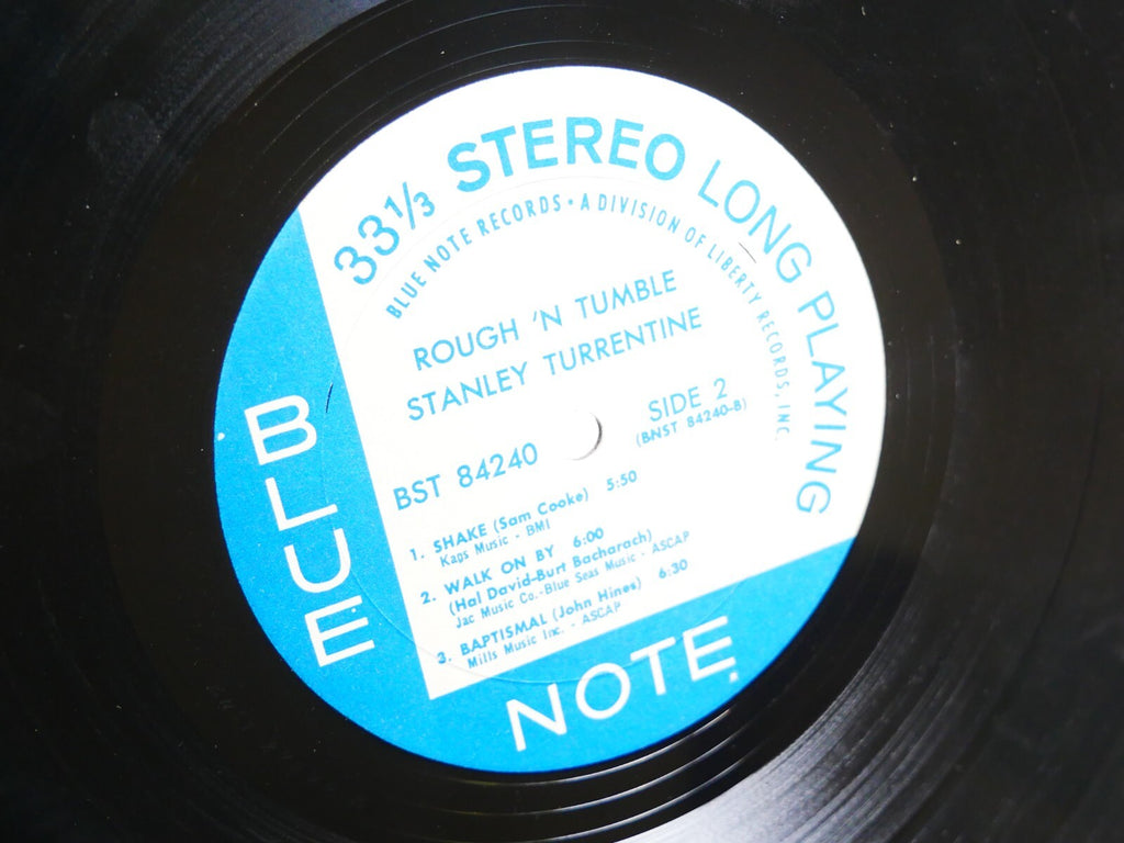 STANLEY TURRENTINE Rough 'N Tumble LP BLUE NOTE BST 84240 LIBERTY McCoy Tyner