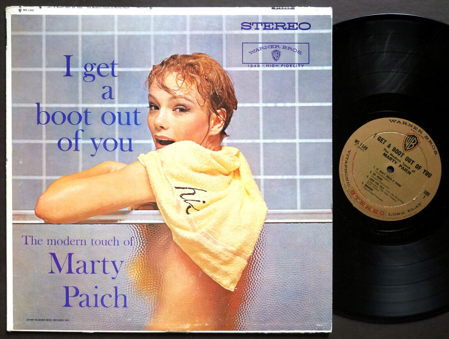 MARTY PAICH I Get A Boot Out Of You LP WARNER BROS. WS 1349 DG Art Pepper CLEAN